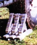ChockTraks positioned for winching